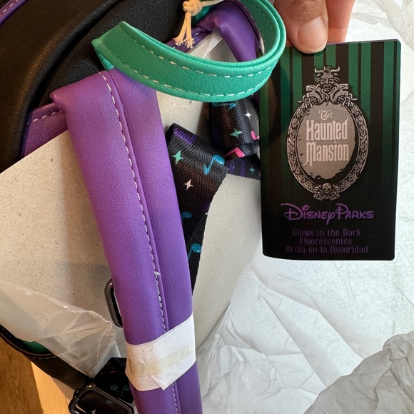 NWT! Loungefly | Disney Madame Leota Glow in Dark Mini Backpack Haunted Mansion! main image 8